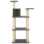 Katzenkratzbaum mit dunkelgrauen Sisalstämmen, 118,5 cm von vidaXL, Katzenmöbel - Ref: Foro24-171429, Preis: 49,79 €, Rabatt: %
