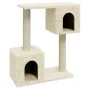 Cat scratcher with 60 cm cream sisal posts by vidaXL, Cat furniture - Ref: Foro24-171430, Price: 32,02 €, Discount: %