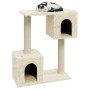 Katzenkratzbaum mit Sisalpfosten 60 cm creme von vidaXL, Katzenmöbel - Ref: Foro24-171430, Preis: 30,81 €, Rabatt: %