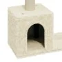 Cat scratcher with 60 cm cream sisal posts by vidaXL, Cat furniture - Ref: Foro24-171430, Price: 32,02 €, Discount: %