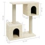 Katzenkratzbaum mit Sisalpfosten 60 cm creme von vidaXL, Katzenmöbel - Ref: Foro24-171430, Preis: 30,81 €, Rabatt: %