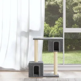 Cat scratching post with sisal posts 60 cm light gray by vidaXL, Cat furniture - Ref: Foro24-171431, Price: 27,91 €, Discount: %