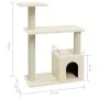 Cat scratching post with cream sisal posts 70 cm by vidaXL, Cat furniture - Ref: Foro24-171433, Price: 30,27 €, Discount: %
