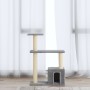 Katzenkratzbaum mit hellgrauen Sisalstämmen 70 cm von vidaXL, Katzenmöbel - Ref: Foro24-171434, Preis: 32,43 €, Rabatt: %