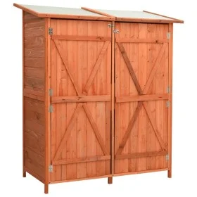 Gartengeräteschuppen aus massiver Tanne 136x75x160 cm von vidaXL, Schuppen - Ref: Foro24-171451, Preis: 323,49 €, Rabatt: %