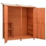 Gartengeräteschuppen aus massiver Tanne 136x75x160 cm von vidaXL, Schuppen - Ref: Foro24-171451, Preis: 323,49 €, Rabatt: %