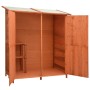 Gartengeräteschuppen aus massiver Tanne 136x75x160 cm von vidaXL, Schuppen - Ref: Foro24-171451, Preis: 329,70 €, Rabatt: %