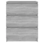 Aparador de madera contrachapada gris Sonoma 60x35x76 cm de vidaXL, Aparadores - Ref: Foro24-815511, Precio: 76,44 €, Descuen...