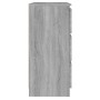 Aparador de madera contrachapada gris Sonoma 60x35x76 cm de vidaXL, Aparadores - Ref: Foro24-815511, Precio: 76,00 €, Descuen...