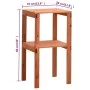Gartengeräteschuppen aus massiver Tanne 136x75x160 cm von vidaXL, Schuppen - Ref: Foro24-171451, Preis: 323,49 €, Rabatt: %