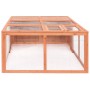 Garden animal cage solid fir wood 150x100x50 cm by vidaXL, Cages and habitats for small animals - Ref: Foro24-171452, Price: ...