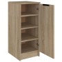 Mueble zapatero madera contrachapada roble sonoma 30x35x70 cm