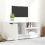 Mueble para TV madera contrachapada blanco 80x35x36,5 cm en Muebles TV | Comprar online en Foro24