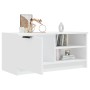 Mueble para TV madera contrachapada blanco 80x35x36,5 cm en Muebles TV | Comprar online en Foro24
