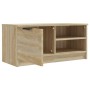 Mueble de TV madera contrachapada roble Sonoma 80x35x36,5 cm en Muebles TV | Comprar online en Foro24