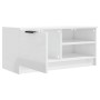 Mueble TV 2 pzs madera contrachapada blanco brillo 80x35x36,5cm en Muebles TV | Comprar online en Foro24