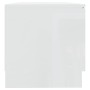 Mueble TV 2 pzs madera contrachapada blanco brillo 80x35x36,5cm en Muebles TV | Comprar online en Foro24