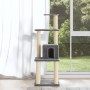 Cat scratching post with light gray sisal posts 105 cm by vidaXL, Cat furniture - Ref: Foro24-171467, Price: 50,09 €, Discoun...
