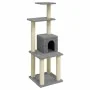 Cat scratching post with light gray sisal posts 105 cm by vidaXL, Cat furniture - Ref: Foro24-171467, Price: 52,30 €, Discoun...