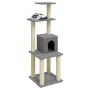 Katzenkratzbaum mit hellgrauen Sisalstämmen 105 cm von vidaXL, Katzenmöbel - Ref: Foro24-171467, Preis: 53,11 €, Rabatt: %