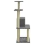 Cat scratching post with light gray sisal posts 105 cm by vidaXL, Cat furniture - Ref: Foro24-171467, Price: 52,30 €, Discoun...