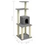 Cat scratching post with light gray sisal posts 105 cm by vidaXL, Cat furniture - Ref: Foro24-171467, Price: 52,30 €, Discoun...
