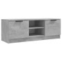 Mueble de TV madera contrachapada gris hormigón 102x35x36,5 cm en Muebles TV | Comprar online en Foro24