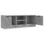 Mueble de TV madera contrachapada gris hormigón 102x35x36,5 cm en Muebles TV | Comprar online en Foro24