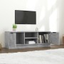 Mueble de TV madera contrachapada gris hormigón 102x35x36,5 cm en Muebles TV | Comprar online en Foro24