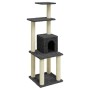 Katzenkratzbaum mit dunkelgrauen Sisalstämmen 105 cm von vidaXL, Katzenmöbel - Ref: Foro24-171468, Preis: 47,99 €, Rabatt: %