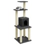 Katzenkratzbaum mit dunkelgrauen Sisalstämmen 105 cm von vidaXL, Katzenmöbel - Ref: Foro24-171468, Preis: 47,99 €, Rabatt: %