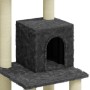 Katzenkratzbaum mit dunkelgrauen Sisalstämmen 105 cm von vidaXL, Katzenmöbel - Ref: Foro24-171468, Preis: 47,99 €, Rabatt: %