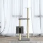 Katzenkratzbaum mit hellgrauen Sisalpfosten 104 cm von vidaXL, Katzenmöbel - Ref: Foro24-171470, Preis: 44,01 €, Rabatt: %