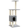 Cat scratcher with light gray sisal posts 104 cm by vidaXL, Cat furniture - Ref: Foro24-171470, Price: 47,65 €, Discount: %