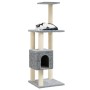 Cat scratcher with light gray sisal posts 104 cm by vidaXL, Cat furniture - Ref: Foro24-171470, Price: 47,65 €, Discount: %