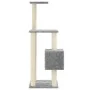 Katzenkratzbaum mit hellgrauen Sisalpfosten 104 cm von vidaXL, Katzenmöbel - Ref: Foro24-171470, Preis: 44,01 €, Rabatt: %