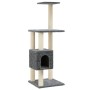 Katzenkratzbaum mit dunkelgrauen Sisalstämmen, 104 cm von vidaXL, Katzenmöbel - Ref: Foro24-171471, Preis: 42,62 €, Rabatt: %