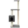 Cat scratching post with dark gray sisal posts 104 cm by vidaXL, Cat furniture - Ref: Foro24-171471, Price: 44,36 €, Discount: %