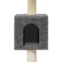 Rascador para gatos con postes de sisal gris oscuro 104 cm de vidaXL, Mobiliario para gatos - Ref: Foro24-171471, Precio: 41,...