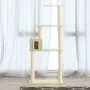 Cat scratching post with cream sisal posts 147 cm by vidaXL, Cat furniture - Ref: Foro24-171476, Price: 51,04 €, Discount: %