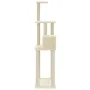 Cat scratching post with cream sisal posts 147 cm by vidaXL, Cat furniture - Ref: Foro24-171476, Price: 51,04 €, Discount: %