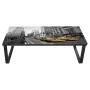 Coffee table with rectangular glass top by vidaXL, Coffee table - Ref: Foro24-240967, Price: 67,59 €, Discount: %