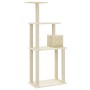Cat scratching post with cream sisal posts 147 cm by vidaXL, Cat furniture - Ref: Foro24-171476, Price: 51,65 €, Discount: %