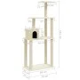 Cat scratching post with cream sisal posts 147 cm by vidaXL, Cat furniture - Ref: Foro24-171476, Price: 51,04 €, Discount: %