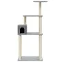Cat scratching post with light gray sisal posts 147 cm by vidaXL, Cat furniture - Ref: Foro24-171477, Price: 42,57 €, Discoun...