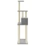 Cat scratching post with light gray sisal posts 147 cm by vidaXL, Cat furniture - Ref: Foro24-171477, Price: 42,57 €, Discoun...