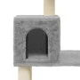 Cat scratching post with light gray sisal posts 147 cm by vidaXL, Cat furniture - Ref: Foro24-171477, Price: 42,57 €, Discoun...