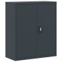 Anthrazitgrauer Aktenschrank aus Stahl, 90 x 40 x 105 cm von vidaXL, Aktenschränke - Ref: Foro24-339739, Preis: 206,45 €, Rab...