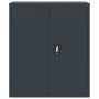 Anthrazitgrauer Aktenschrank aus Stahl, 90 x 40 x 105 cm von vidaXL, Aktenschränke - Ref: Foro24-339739, Preis: 206,45 €, Rab...