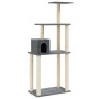 Katzenkratzbaum mit dunkelgrauen Sisalstämmen, 147 cm von vidaXL, Katzenmöbel - Ref: Foro24-171478, Preis: 53,02 €, Rabatt: %